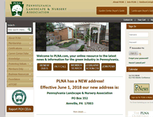 Tablet Screenshot of plna.com